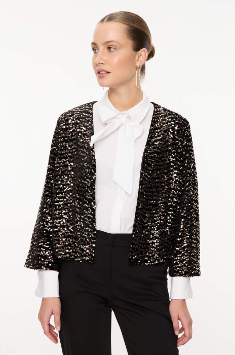 Cekinowy żakiet Solar Obraz 2