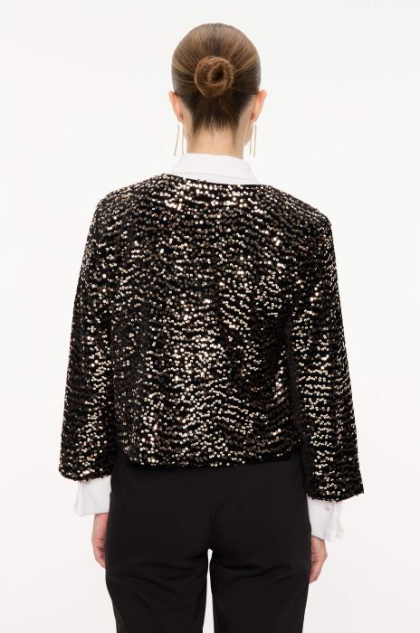 Cekinowy żakiet Solar Obraz 4