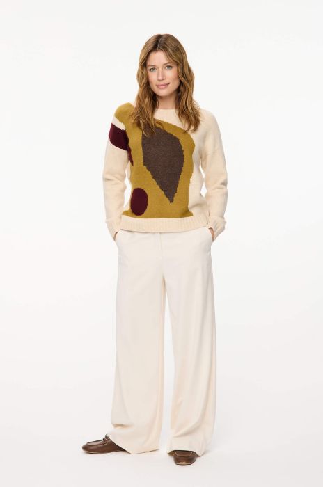 Sweter z autorskim wzorem Solar Obraz 1