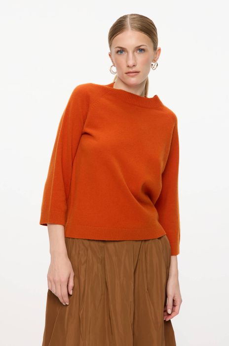 Sweter z wełny merino Solar Obraz 2