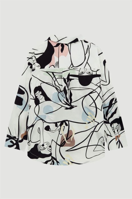 Koszula z autorskim printem wenus Solar Obraz 4