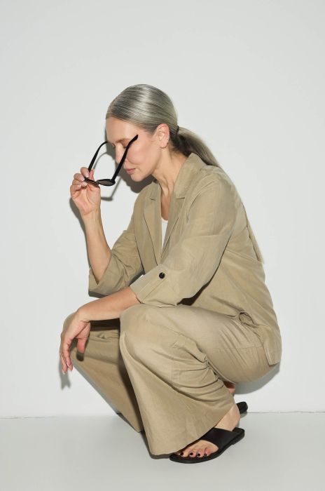 Lekka marynarka z domieszką wełny Solar Obraz 3