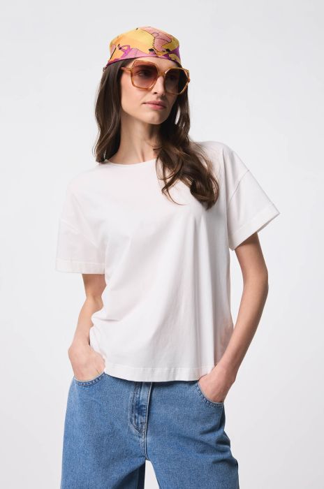 Jedwabna apaszka z motywem koni Solar Obraz 1