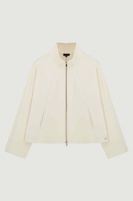 Bluza ecru ze stójką Solar Obraz 4