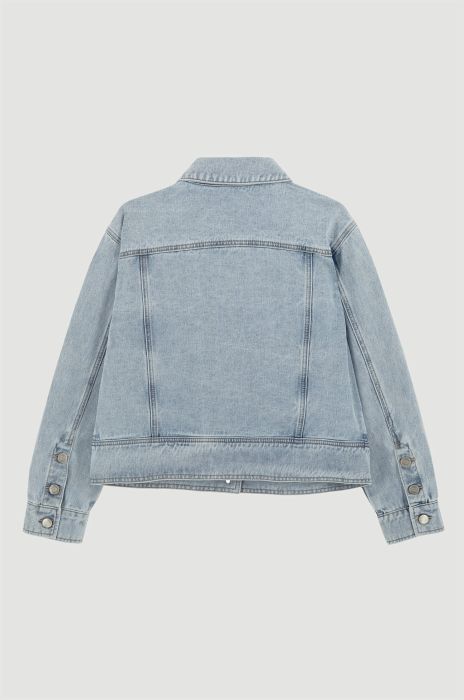 Kurtka z jasnego jeansu Solar Obraz 5