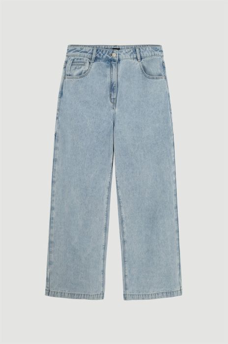 Spodnie z jasnego jeansu Solar Obraz 4