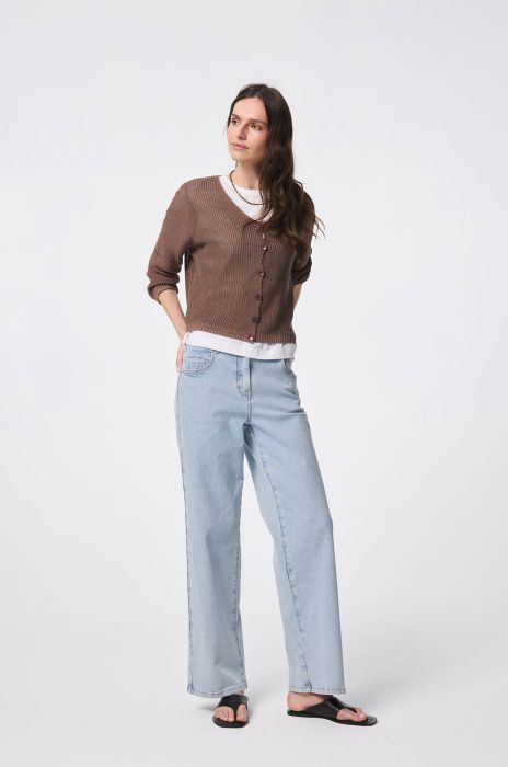 Kardigan z rękawem 3/4 Solar Obraz 2