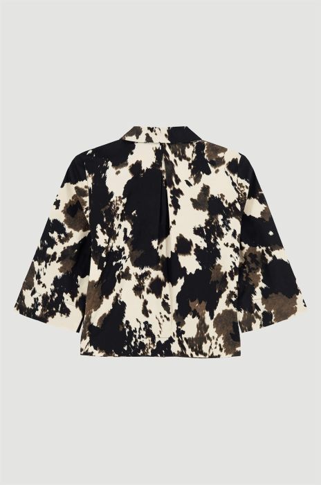 Bawełniana koszula ze zwierzęcym wzorem Solar Obraz 5