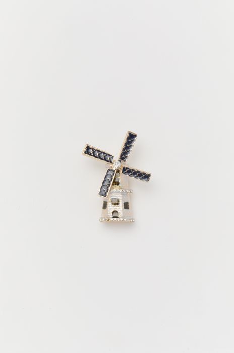 Broszka w kształcie wiatraka Solar Obraz 1