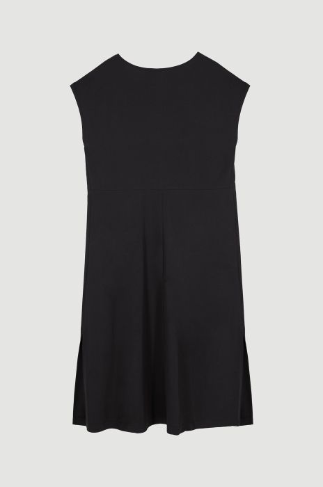 Sukienka midi ze ściągaczem w pasie Solar Obraz 5