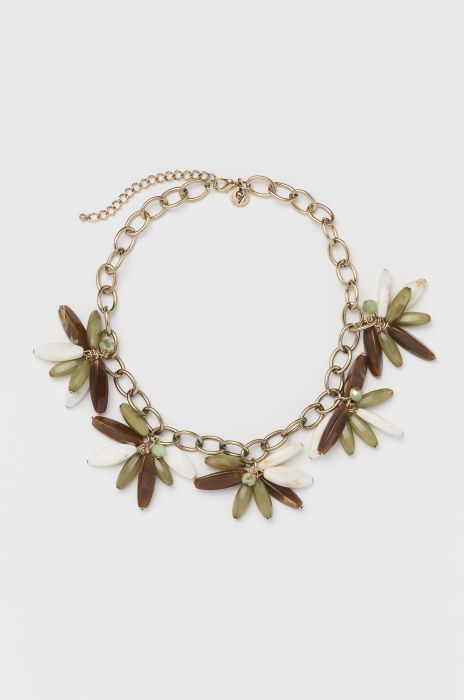 Złoty naszyjnik z zawieszkami Solar Obraz 2