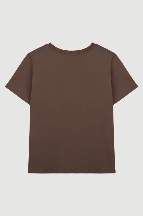 Bawełniana bluzka z logo solar Solar Obraz 5