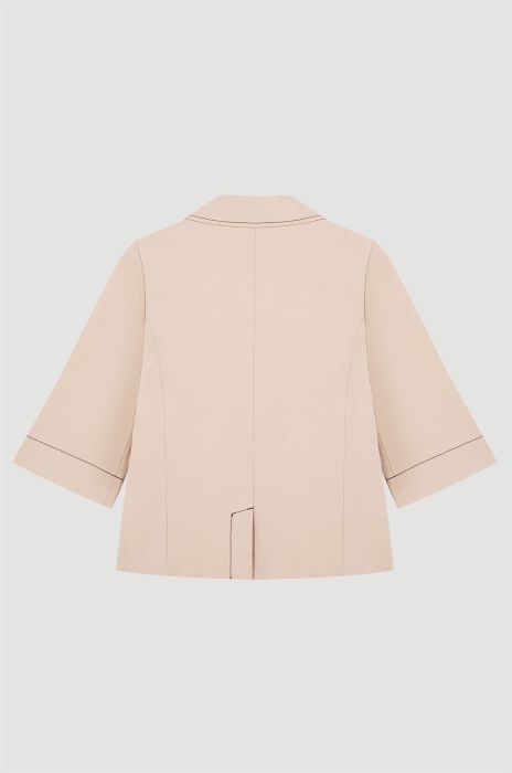 Pudroworóżowa marynarka Solar Obraz 5