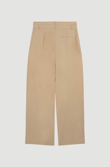 Szerokie spodnie z połyskującej tkaniny Solar Obraz 6