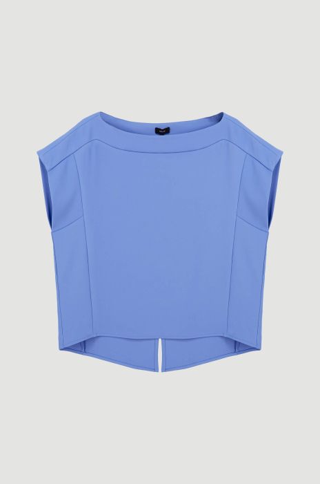 Bluzka o pudełkowym kroju Solar Obraz 4