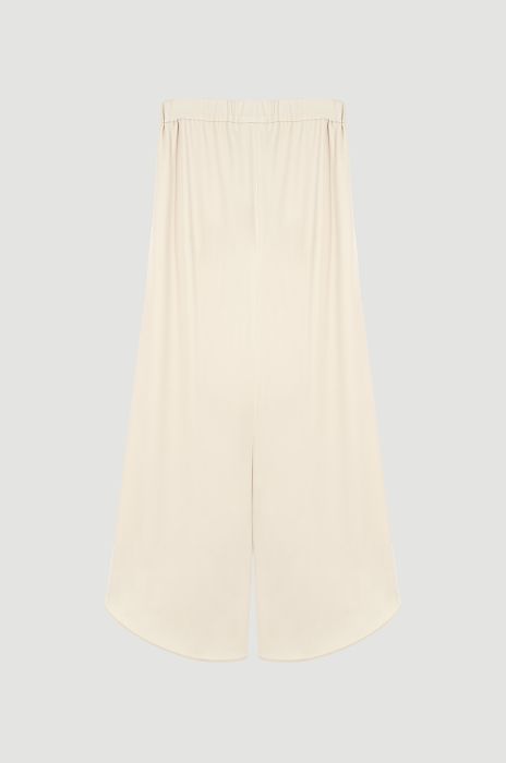 Spódnico-spodnie w kolorze ecru Solar Obraz 5