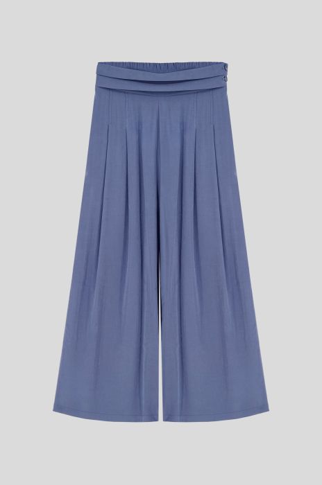 Spódnico-spodnie z elastyczną talią Solar Obraz 4