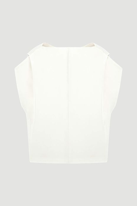 Bluzka z wiskozą o luźnym fasonie Solar Obraz 5