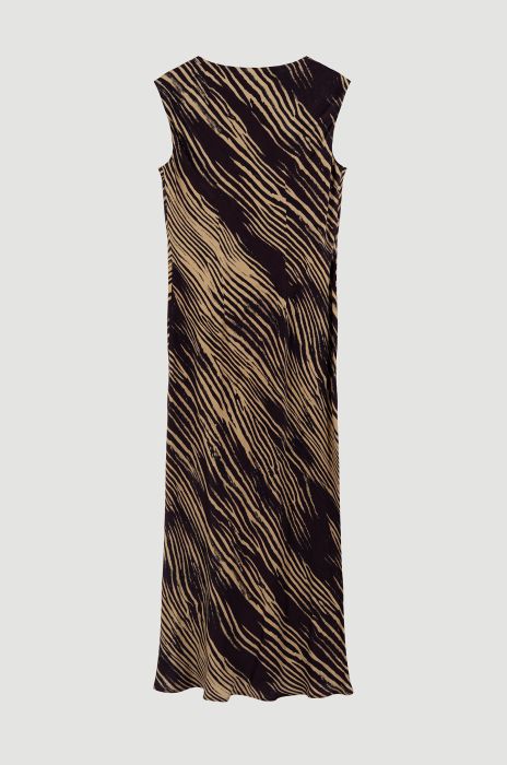 Wiskozowa sukienka ze zwierzęcym printem Solar Obraz 5
