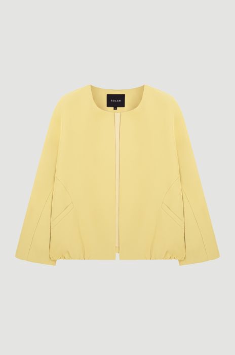 Lekka kurtka w jasnożółtym kolorze Solar Obraz 4