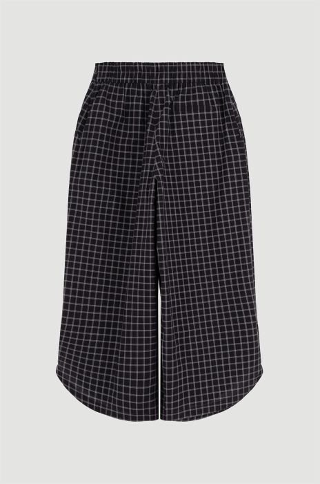 Bawełniane kuloty w kratę Solar Obraz 3