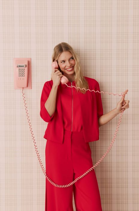 Czerwony żakiet Solar Obraz 1