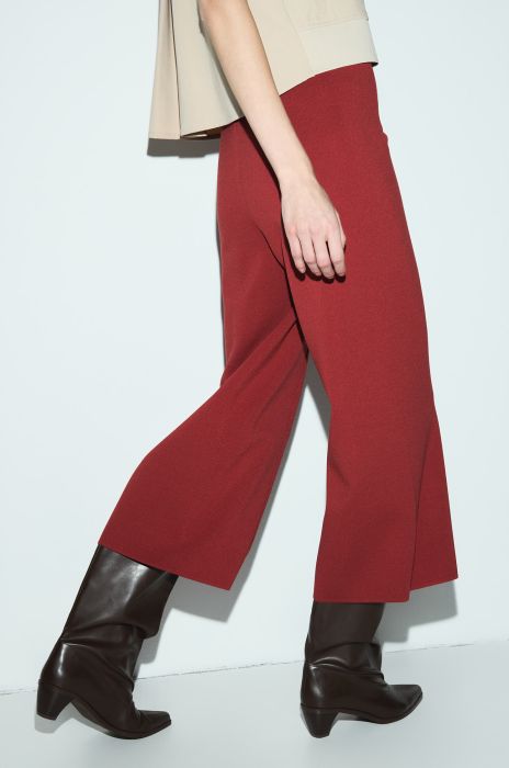 Dzianinowe kuloty z elastyczną talią Solar Obraz 3