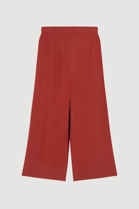 Dzianinowe kuloty z elastyczną talią Solar Obraz 5