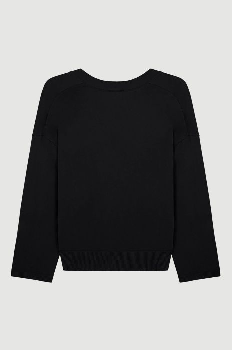 Dzianinowy kardigan zapinany na guzik Solar Obraz 4