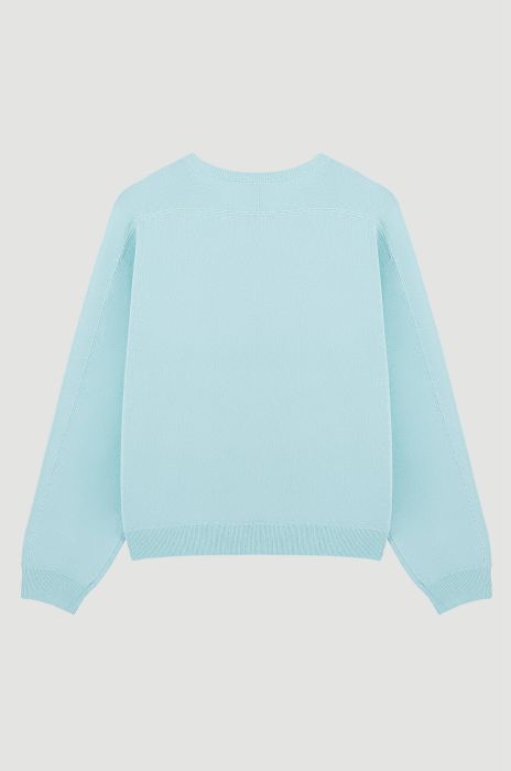 Kardigan z ozdobnymi przeszyciami Solar Obraz 4