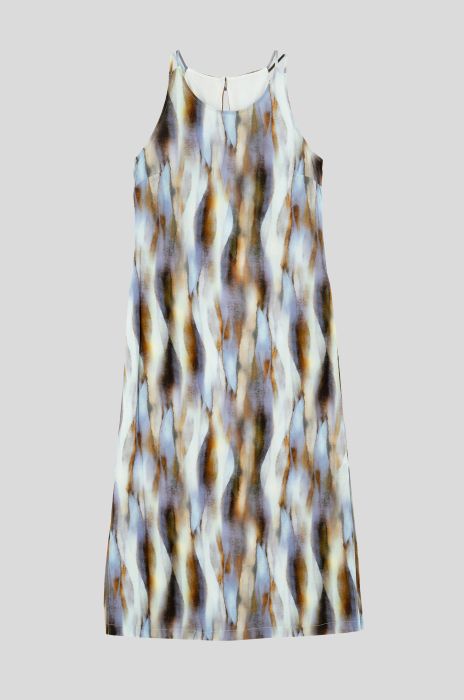 Wiskozowa sukienka z printem Solar Obraz 4