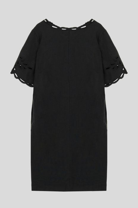 Lniana sukienka z ozdobnym haftem Solar Obraz 2