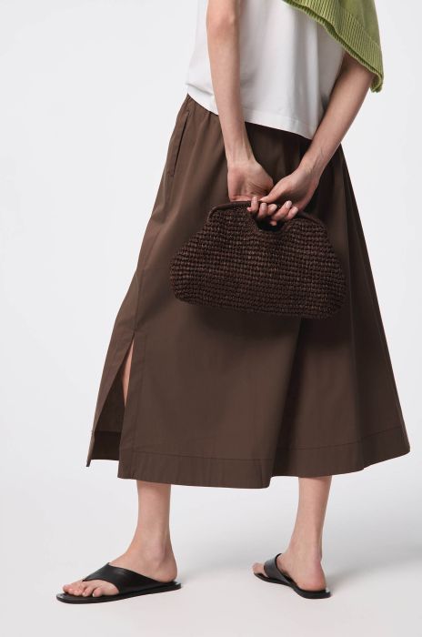 Spódnica o długości midi Solar Obraz 3