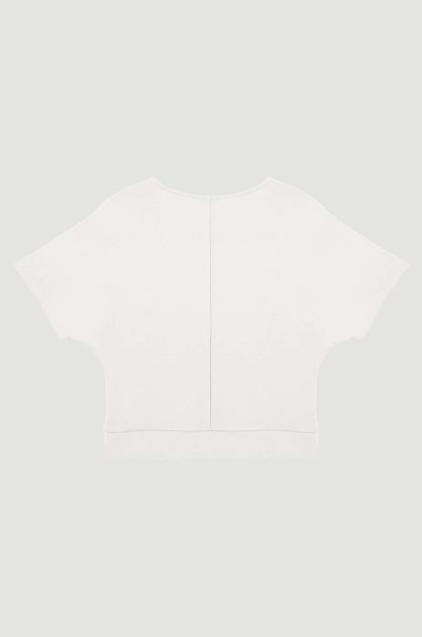 Bluzka dzianinowa o swobodnym fasonie Solar Obraz 5