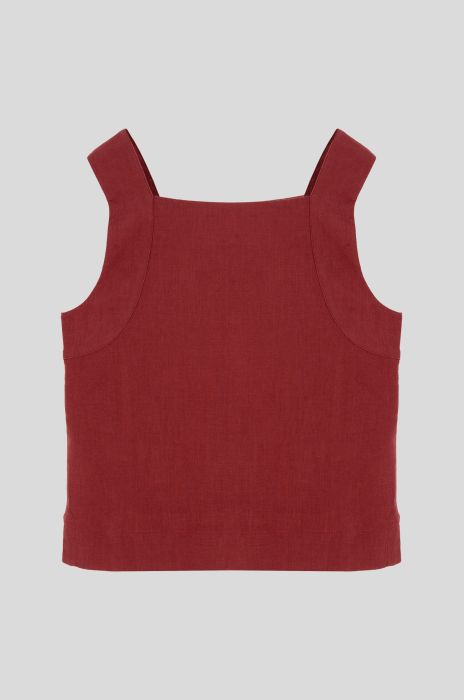 Lniany top Solar Obraz 4