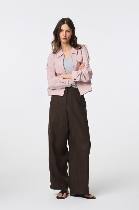 Jasnoróżowa kurtka Solar Obraz 2