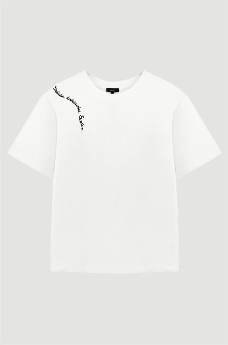 Bawełniana bluzka sztuka kobiecości Solar Obraz 2