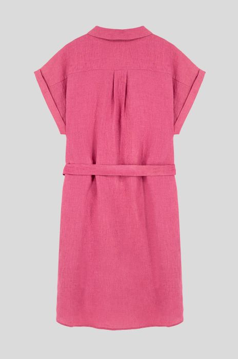 Sukienka lniana z dodatkowym paskiem Solar Obraz 5