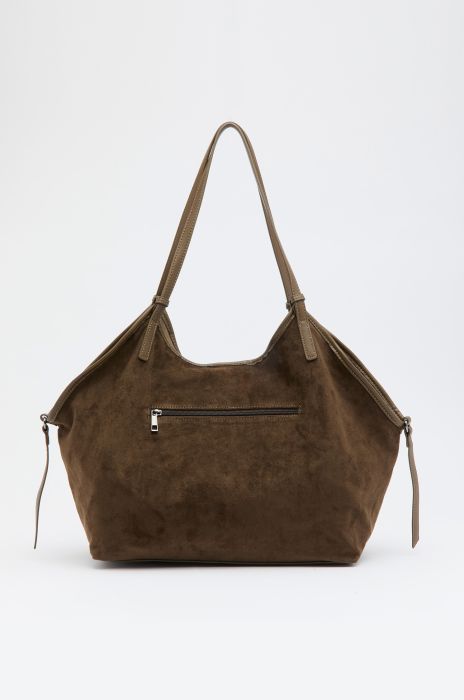 Torebka shopper khaki Solar Obraz 3
