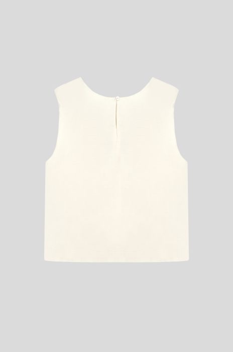 Elegancki top z haftem Solar Obraz 5
