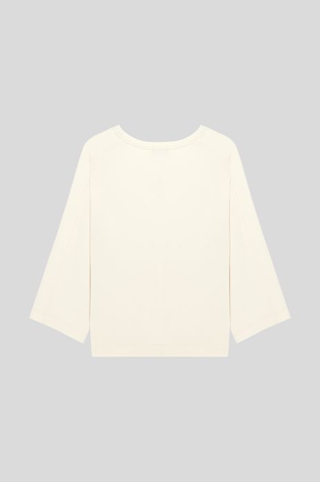 Bluza z haftowanym motywem kwiatowym Solar Obraz 5