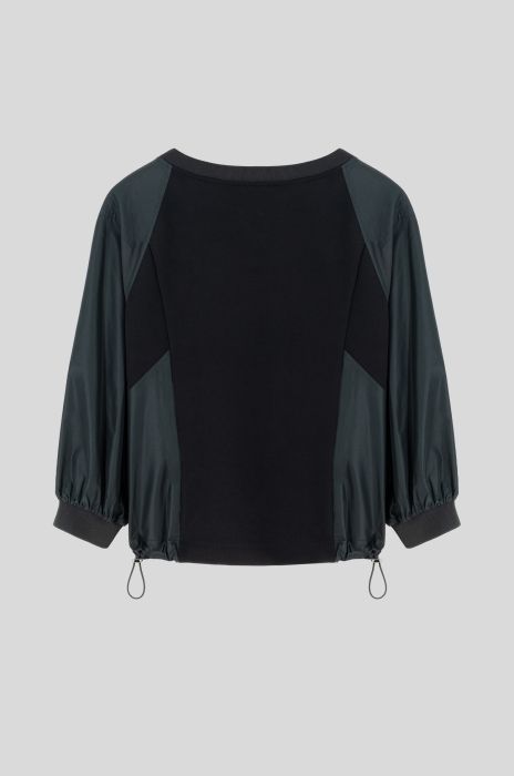 Bluza z bufiastymi rękawami Solar Obraz 4