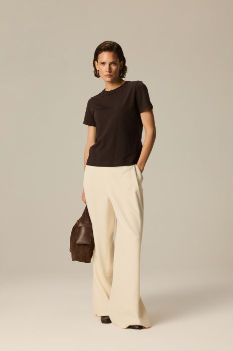 Trykotowa bluzka o dopasowanym fasonie Solar Obraz 2