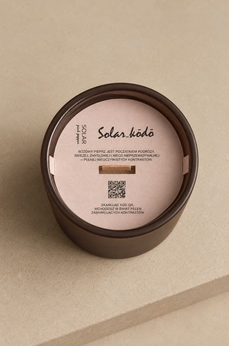 świeca sojowa pink pepper Solar Obraz 2