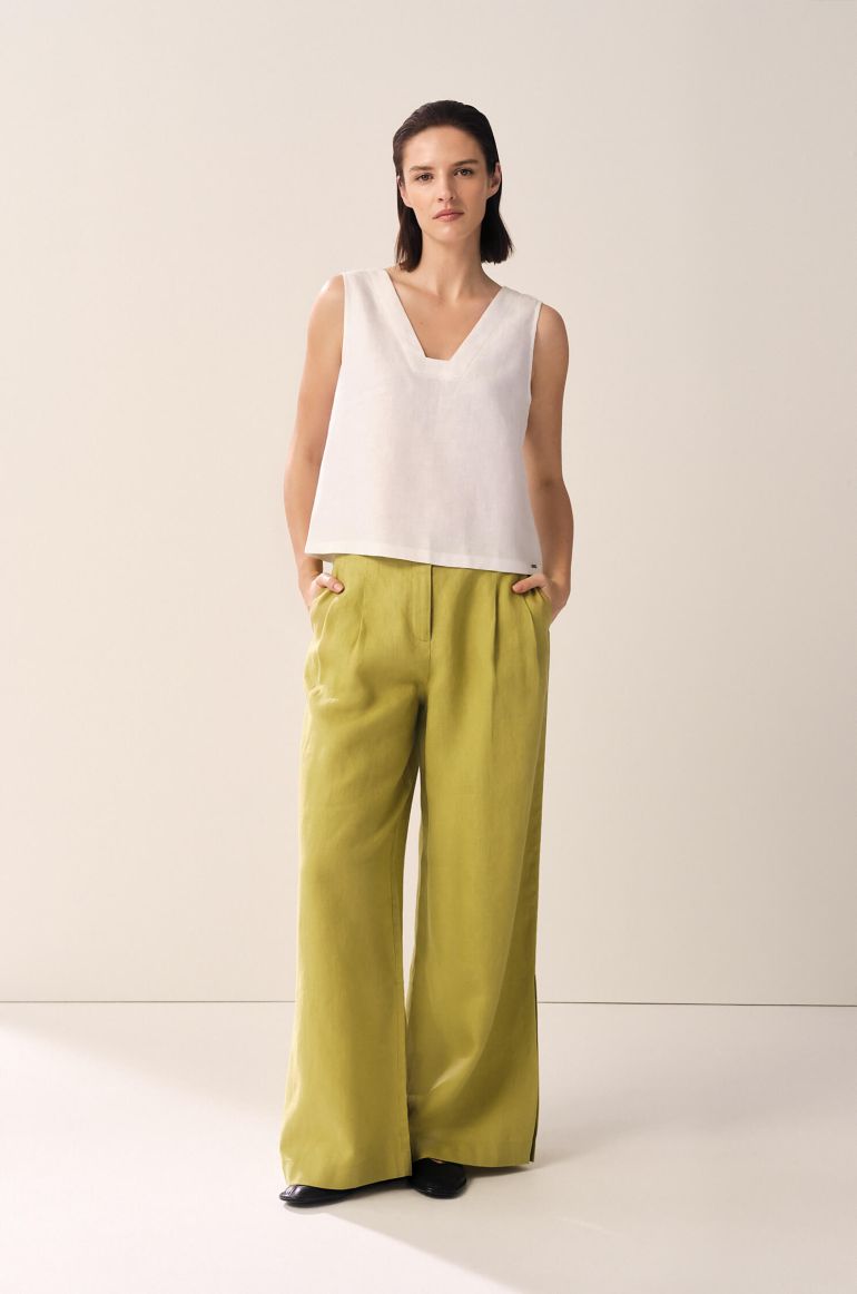 Lniany top