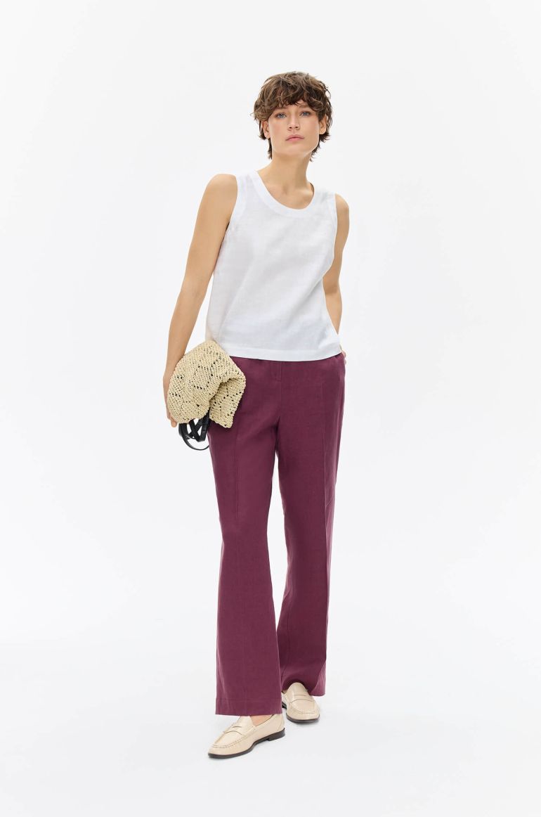 Lniany top