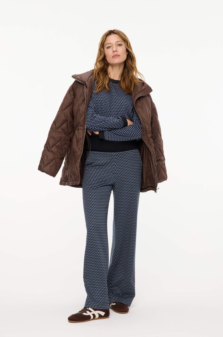 Bluza w drobną kratę
