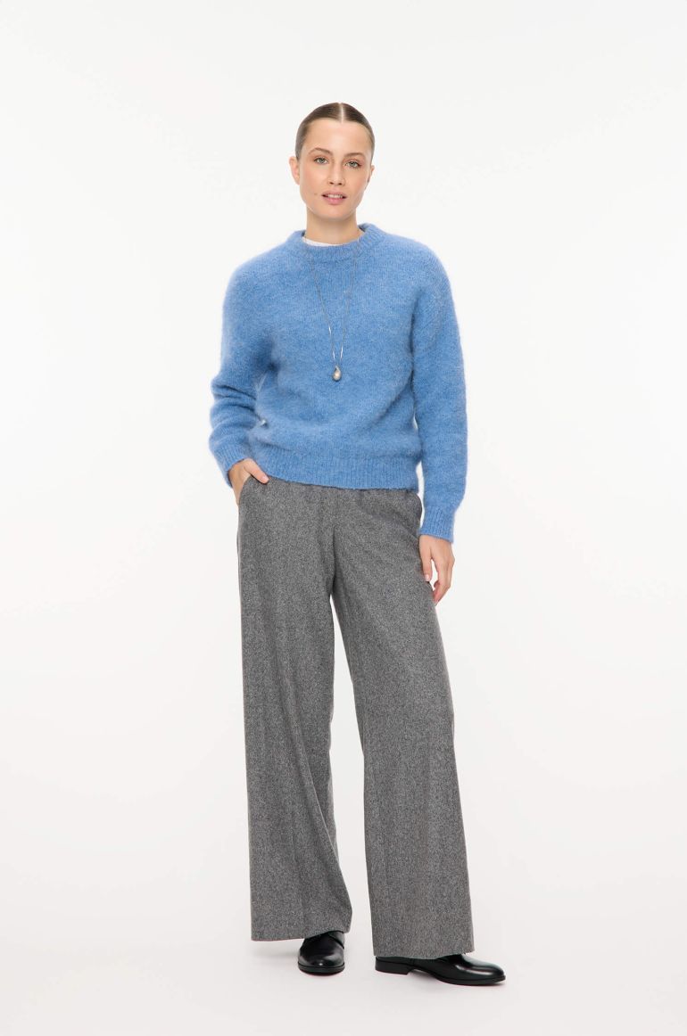 Sweter z domieszką wełny z alpaki
