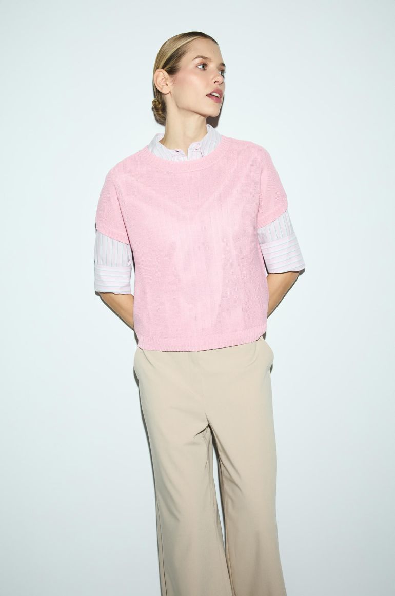 Bluzka dzianinowa z wiskozą