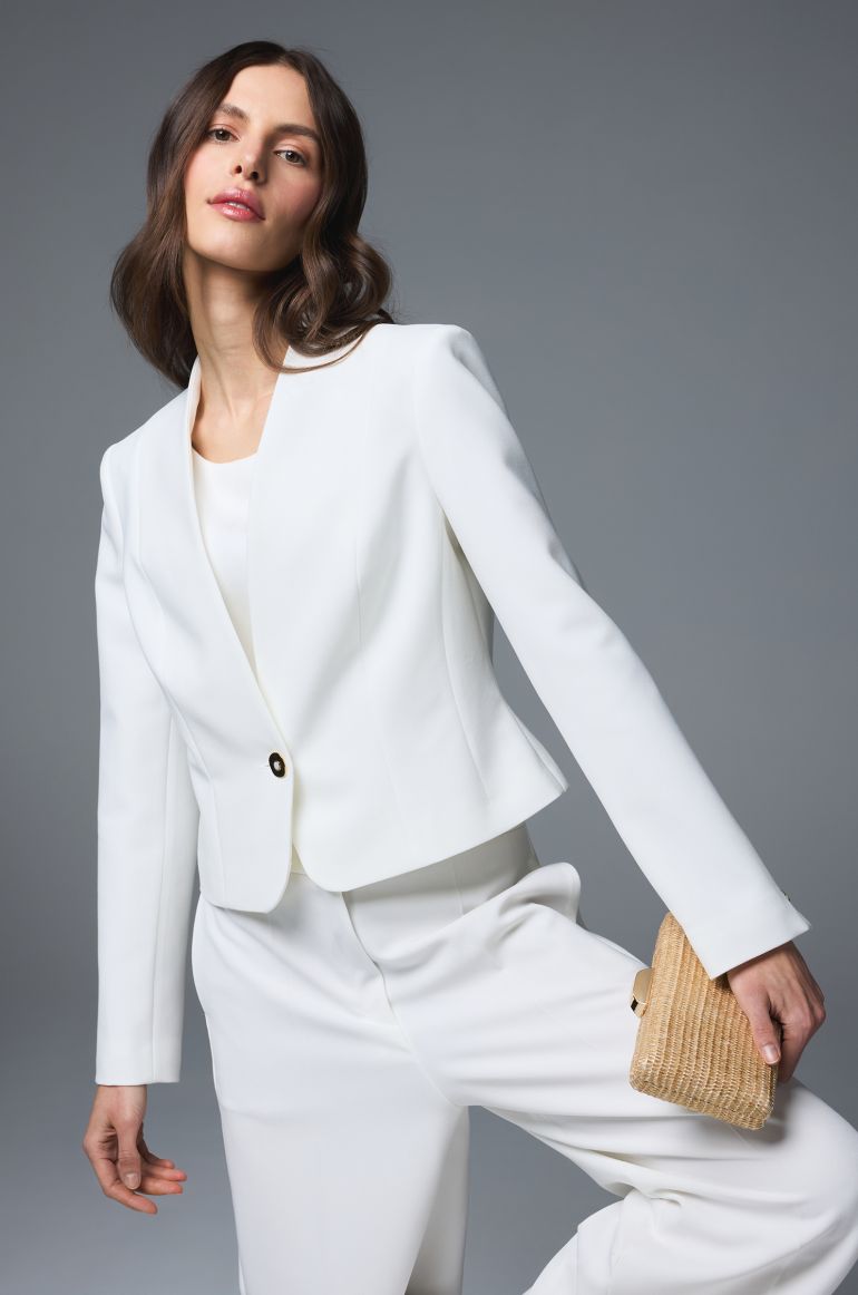 Krótka marynarka w kolorze ecru